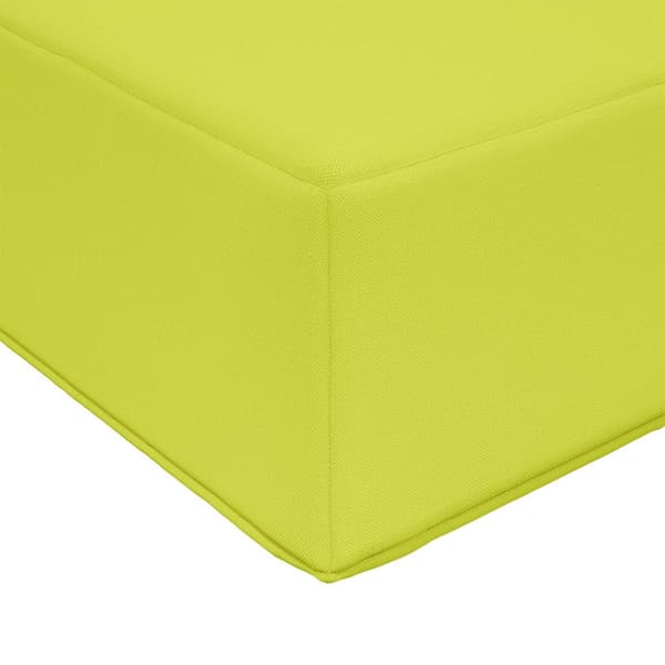 Utomhus sitskudde Grön 80 x 40 x 8 cm 100% Polyester