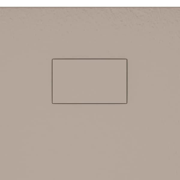 Duschkar SMC brun 90x80 cm