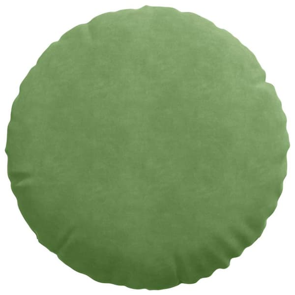 Sittkuddar 2 pcs Ljusgrön Ø50 x 19 cm Sammet