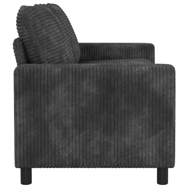 Soffa Mörkgrå 156 x 81 x 87,5 cm Polyester