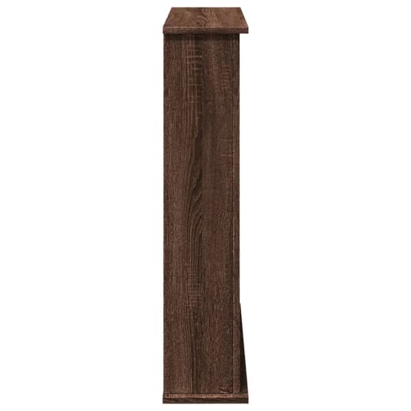 Spiselkrans brun ek 75x20x87,5 cm konstruerat trä