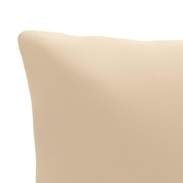 1-delad ryggkudde PUTTEN 100% Polyester Gräddvit