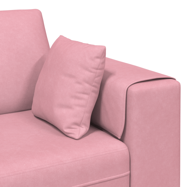 Soffa Rosa 250 x 77 x 76 cm Sammet