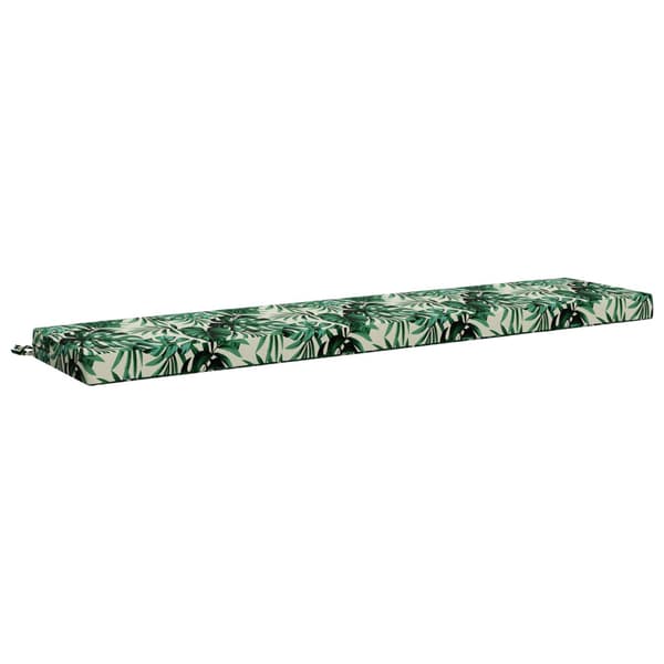2-delade Bänk Kuddar SOEST 2 st 100% Polyester Bladmönster