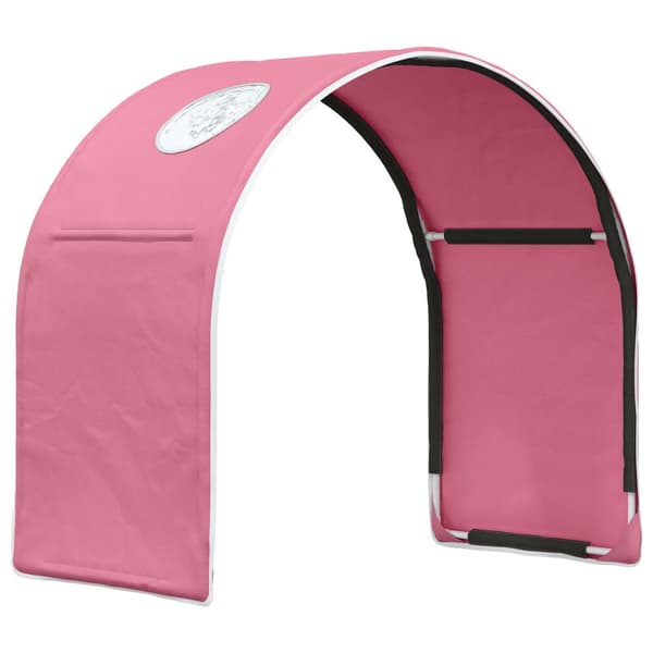 Sängtunnel 2 pcs Rosa 211 x 52,5 x 2 cm Polyester