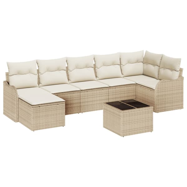 Trädgårdsoffset Beige konstrotting