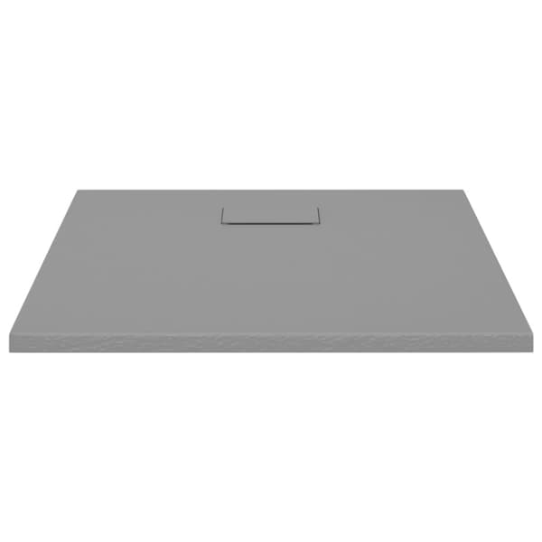 Duschkar SMC grå 80x80 cm