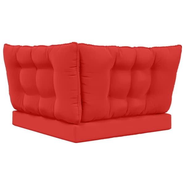Utomhus Soffa Kudde 3 pcs Röd Polyester
