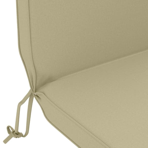Solsängkudde 100% Polyester Ljusgrön 55 x 124 x 5 cm