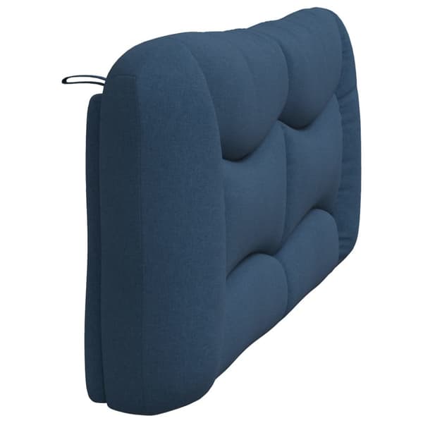 Headboard Cushion "Hvar" Blue 180 cm Fabric