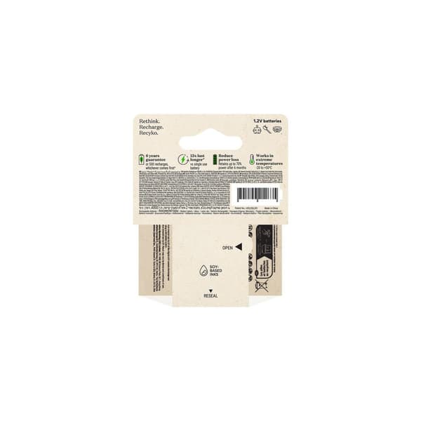 Batteri Laddbar GP Recyko 950 AAA 4/fp