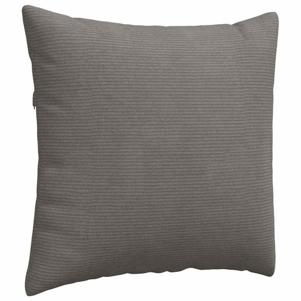 Sofakuddar 2 pcs Ljusgrå 45 x 45 cm Kordread tyg
