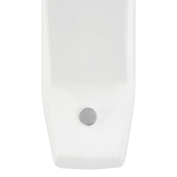 Skiljevägg för urinal keramik vit