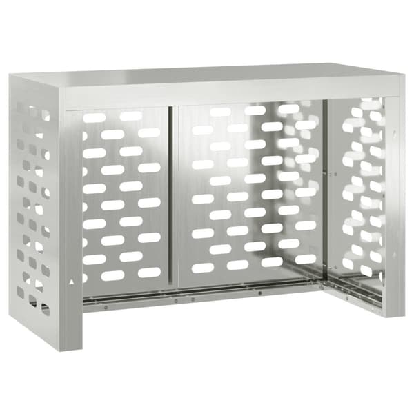 Täckning för Luftkonditionering Silver 90 x 40 x 60 cm