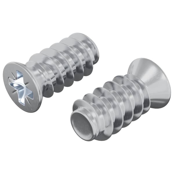Skruv 2 pcs Silver M6 x 12 mm Järn