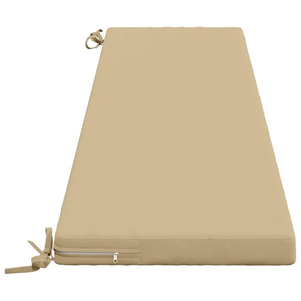2-delade Bänk Kuddar SOEST 2 st 100% Polyester Beige
