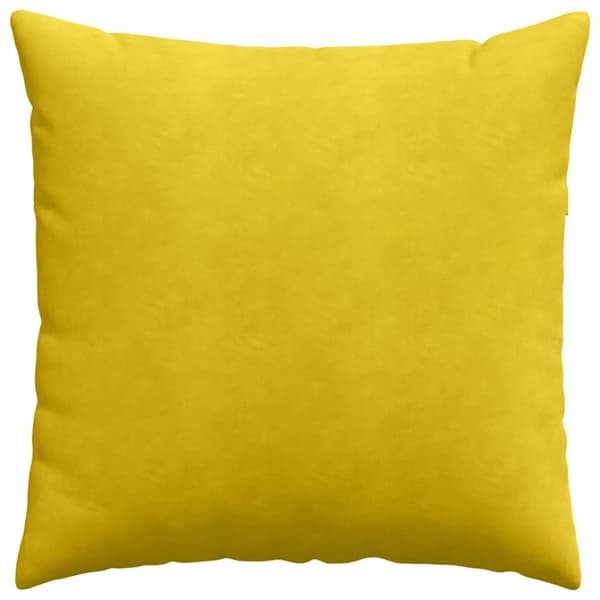 Sofakuddar 2 pcs Gul 80 x 80 cm Kordread tyg