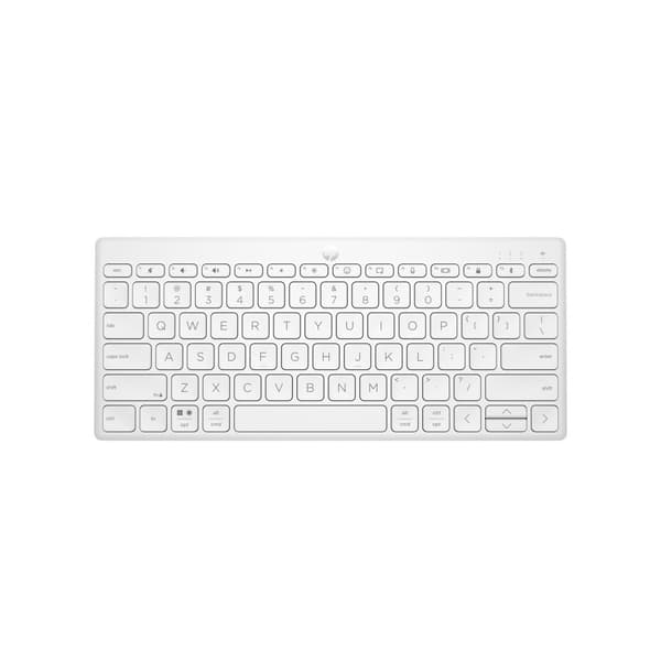 HP 350 Compact Multi-Device - tangentbord - vit Inmatningsenhet