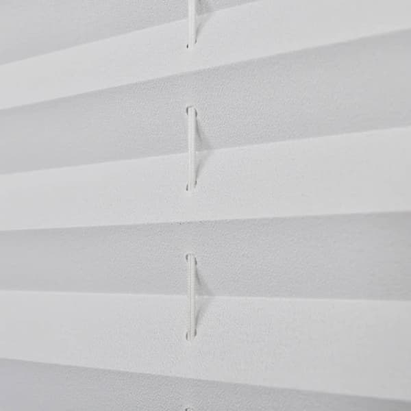 Plisségardin 60x200 cm vit