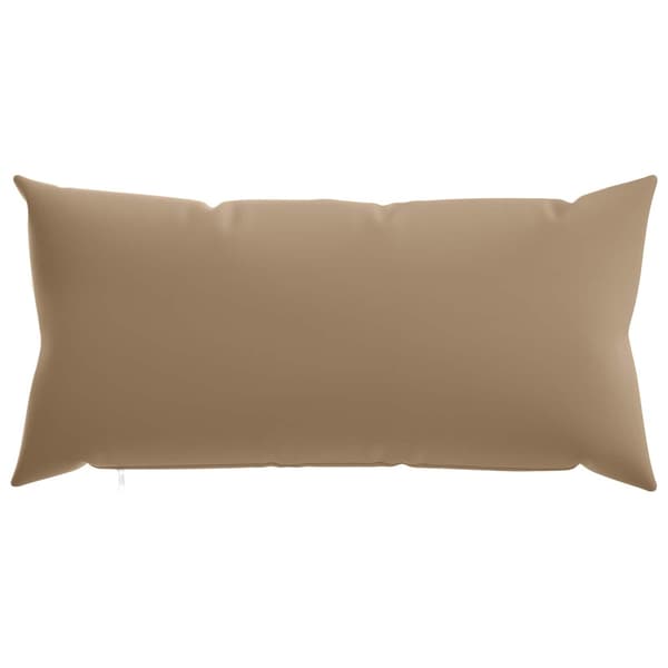 Kuddöverdrag 2 st HEERLEN Taupe 40 x 80 cm Polyester