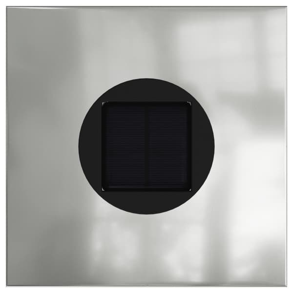 Solar LED Stig Ljus 2 pcs Silver Galvaniserat stål