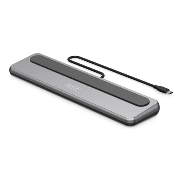 DIGITUS - dockningsstation - USB-C - 2 x HDMI, DP - 1GbE