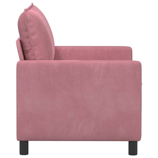 Soffa Rosa 126 x 81 x 87,5 cm Sammet