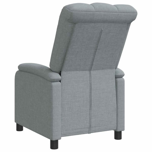 Recliner Ljusgrå Tyg