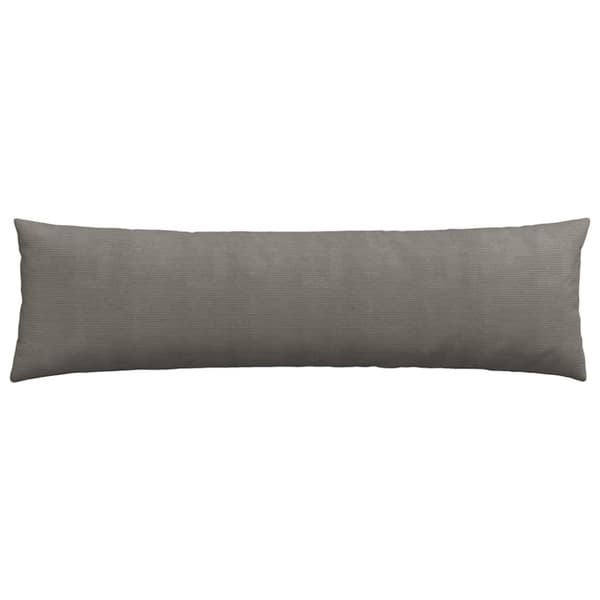 Sofakuddar 2 pcs Ljusgrå 145 x 40 cm Kordread tyg