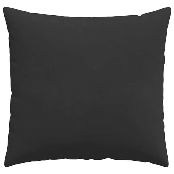 Sofakuddar 2 pcs Svart 45 x 45 cm tyg