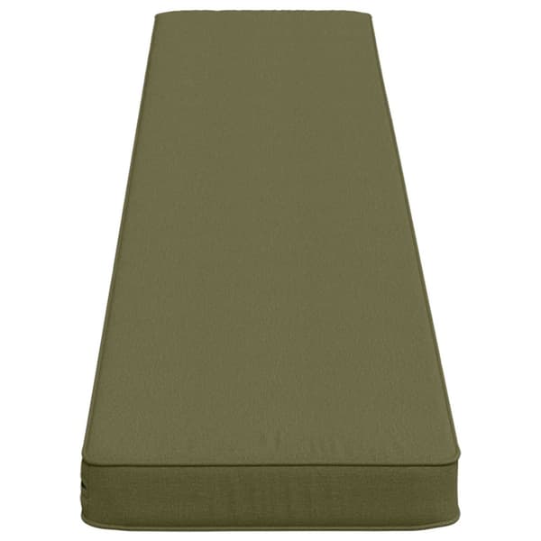 1-delad Bänk Kudde VUGHT 100% Polyester Olivgrön