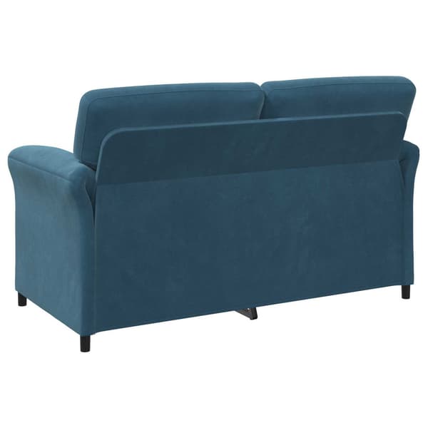 2-sits soffa Blå 158 x 83 x 95 cm Sammet