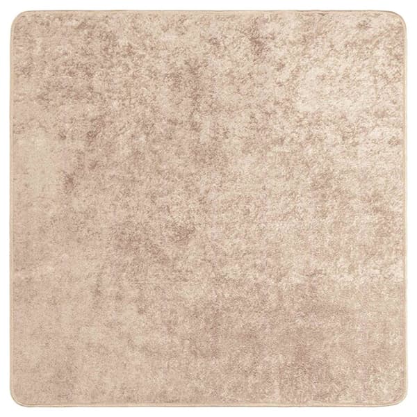 Mattlöpare MARSA Beige 100 x 100 cm Polyester och PVC