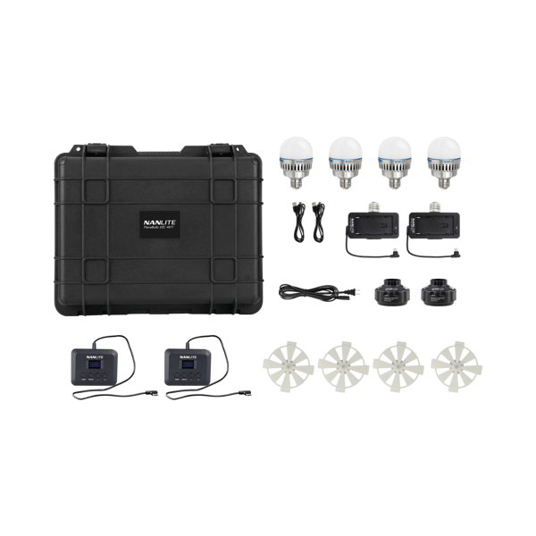 Nanlite PavoBulb 10C 4 light kit