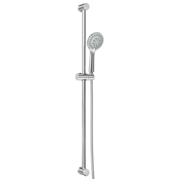 Duschsystemset Krom 101 cm Rostfritt stål