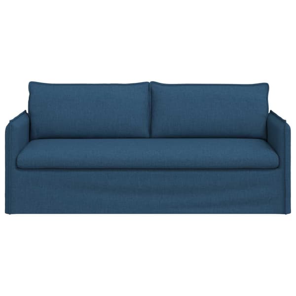 Soffa Blå 196 x 82 x 85 cm tyg