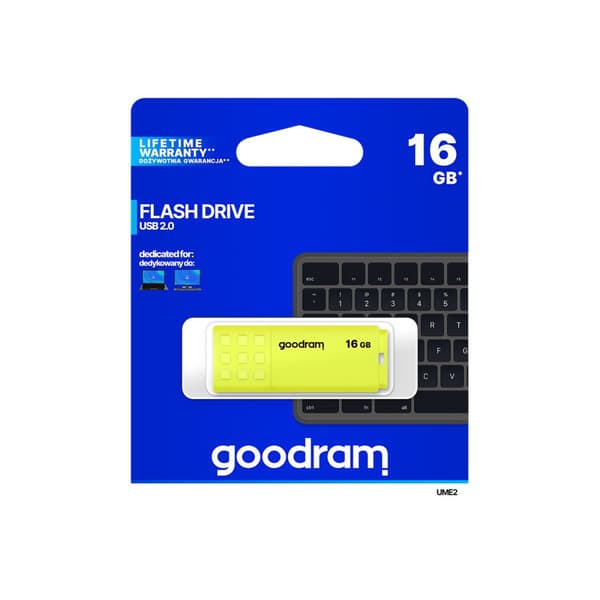 GOODRAM UME2 - USB flash-enhet - 16 GB
