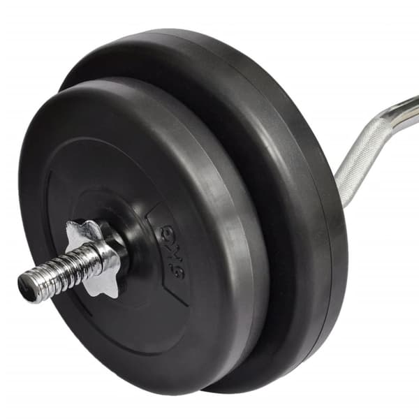 Curlstång med vikter 30kg