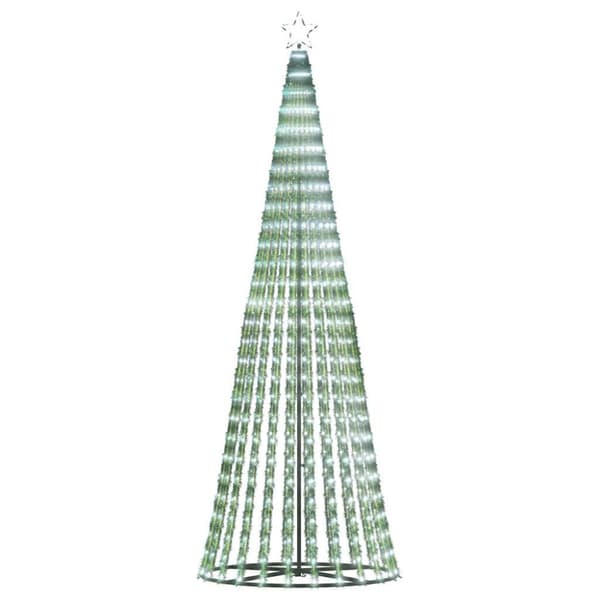 LED julgran 475 LEDs kallvit 247 cm