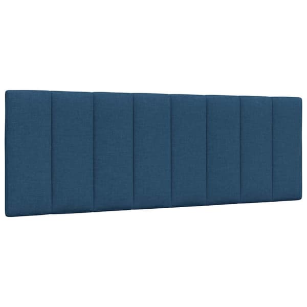 Bed Frame without Mattress "Hanko" Blue 120x200 cm Fabric