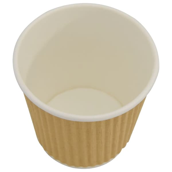 Kaffekoppar i papper 1000 st 4oz 100ml brun