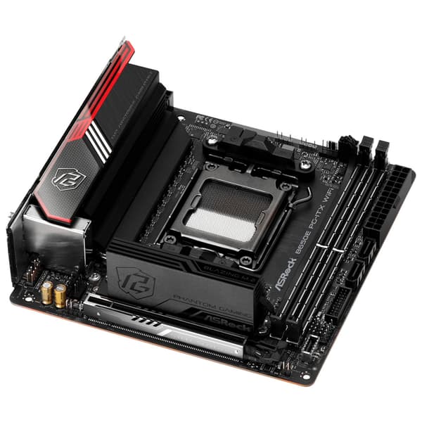 ASRock B650E PG-ITX WiFi - moderkort - mini ITX - Socket AM5 - AMD B650