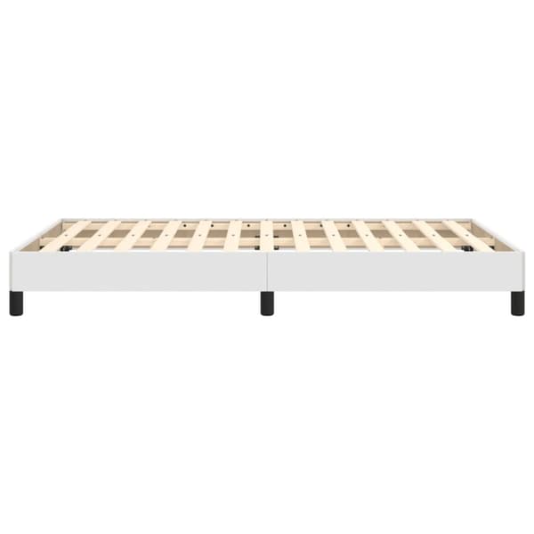 Sängram vit 120x200 cm konstläder