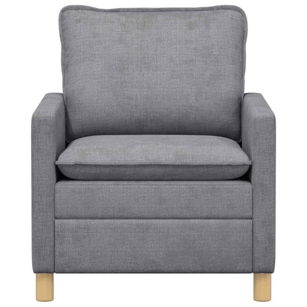 Soffa Ljusgrå 76 x 81 x 87,5 cm Polyester