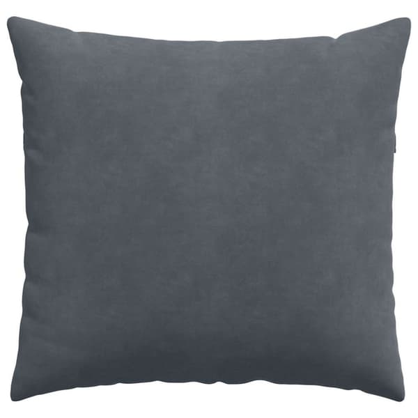Sofakuddar 2 pcs Mörkgrå 45 x 45 cm Kordread tyg