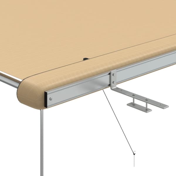 Husvagnsmarkis 2,4x2,5x2,15 m beige
