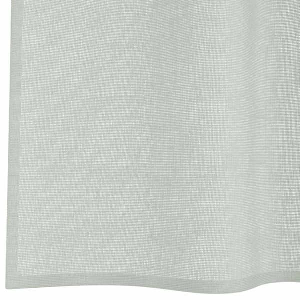Voile gardiner med stångfickor 2 st ljusgrå