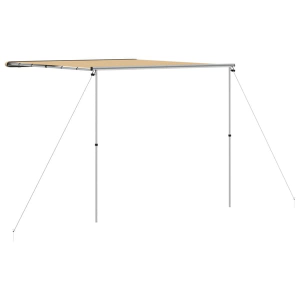 Husvagnsmarkis 2,4x3x2,15 m beige