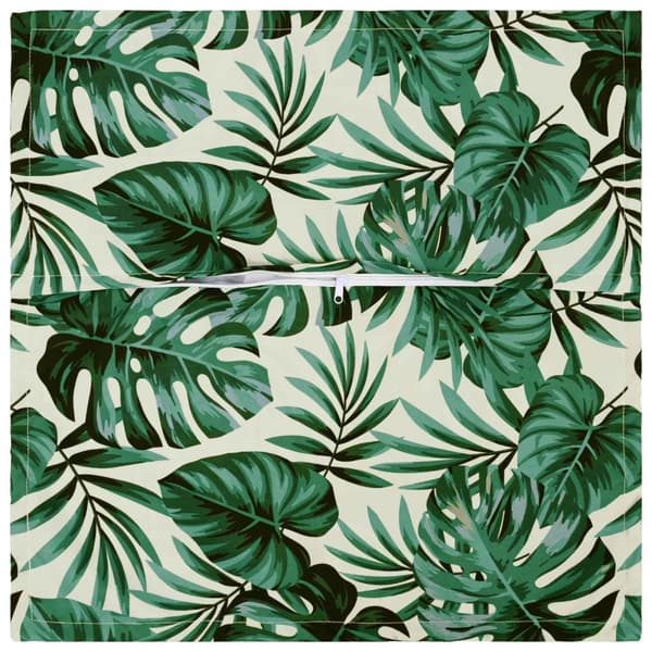 Kuddöverdrag 2 st HOUTEN Bladmönster 60 x 60 cm Polyester