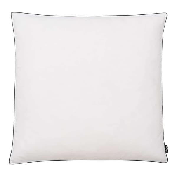 Kuddar 2 st dun-/fjäderstoppning lätt 80x80 cm vit